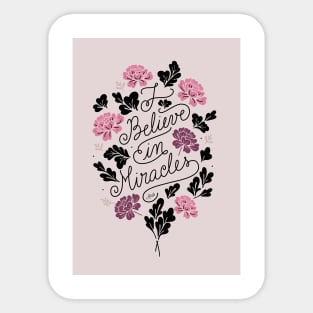 Floral bouquet pink Sticker